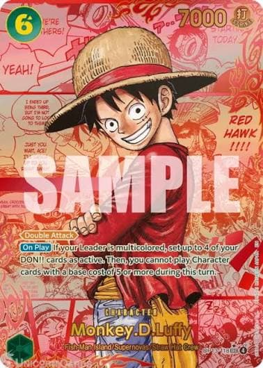 One Piece — Luffy Manga Rare OP01-062